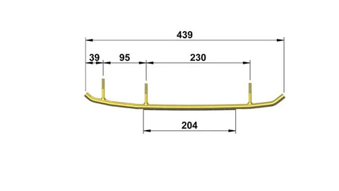 Totaltek styrestål Yamaha Sidewinder